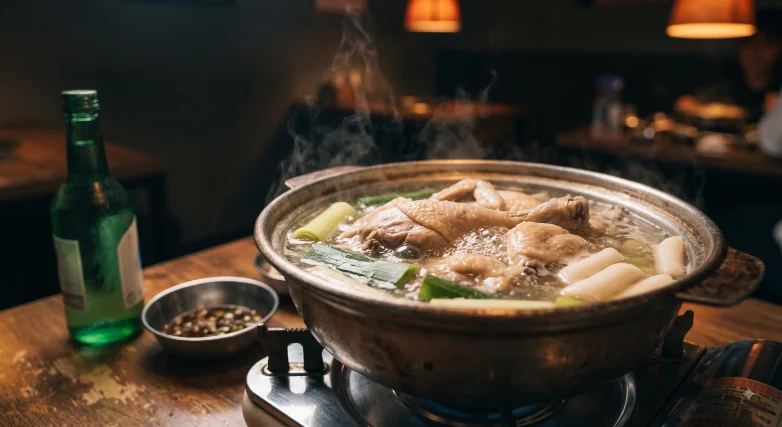 백세 닭한마리 전골